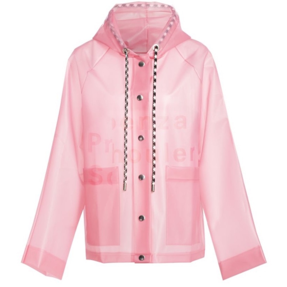 NWT Pink rain jacket